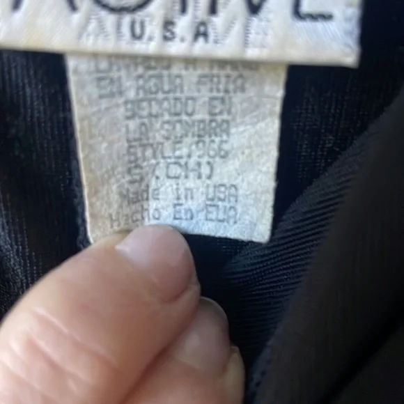 Active USA dress size small black stretch spaghetti strap baddie style - Picture 3 of 10